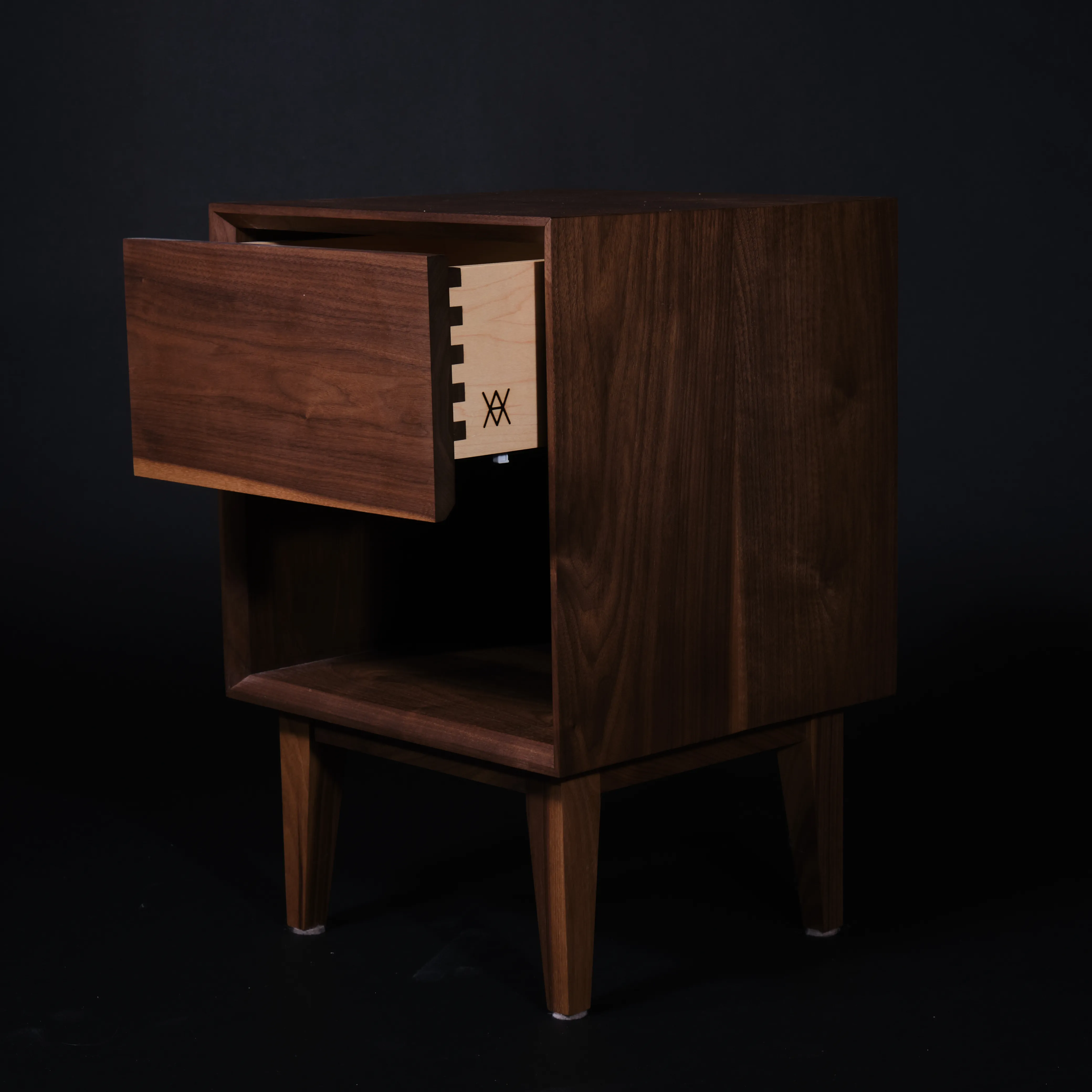 Walnut Nightstands